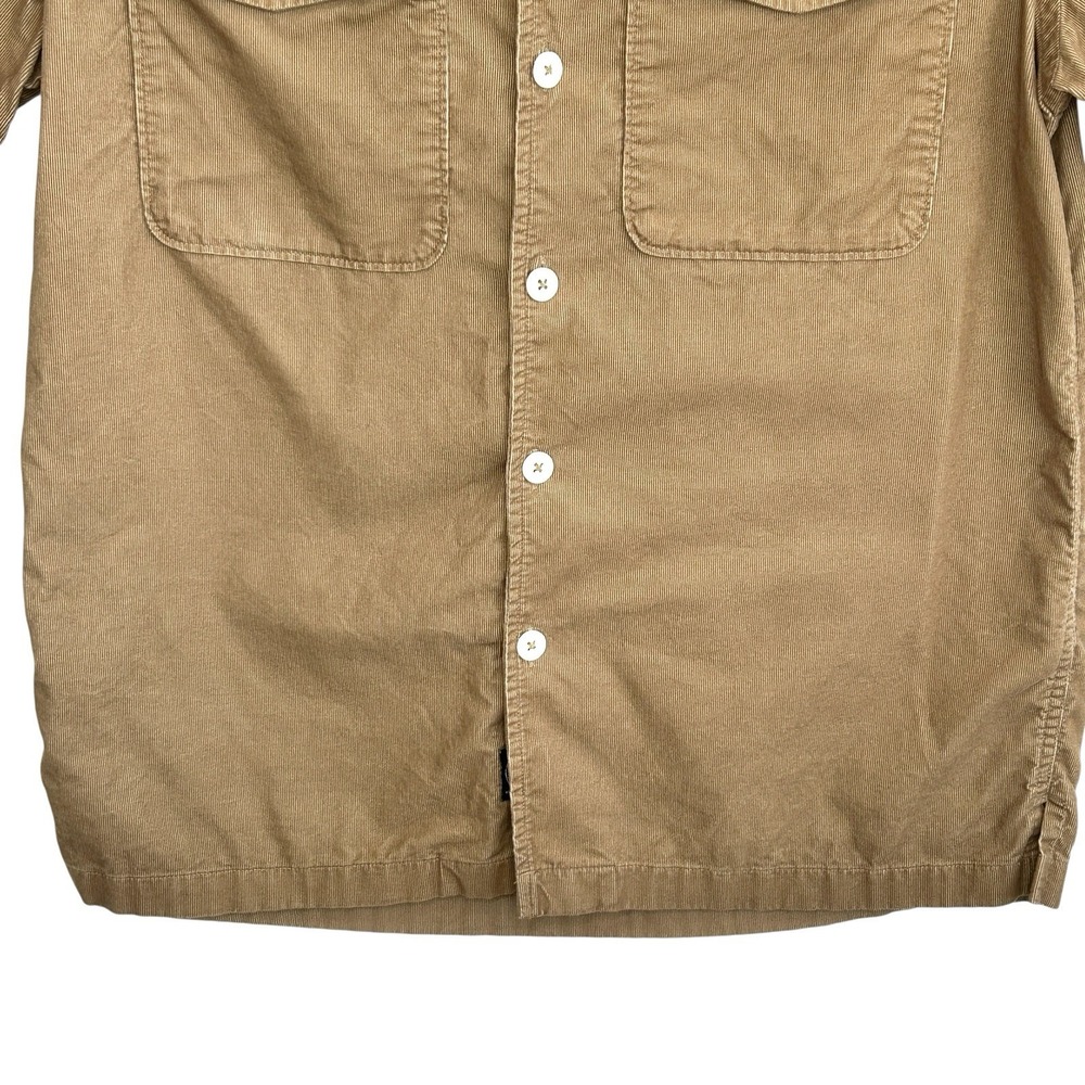 Todd Snyder Corduroy Sh/Sl Button Shirt Men Small‎ Preppy Hipster Western Indie - Picture 4 of 9